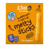Ella’s Kitchen Organic Sweetcorn & Carrot Melty Sticks Multipack Baby Snack – 7+ Months, 4 x 6g