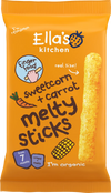Ella’s Kitchen Organic Sweetcorn & Carrot Melty Sticks Baby Snack – 7+ Months, 16g