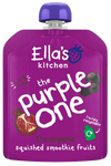 Ella’s Kitchen Organic The Purple One Fruit Smoothie Pouch – 6+ Months, 90g