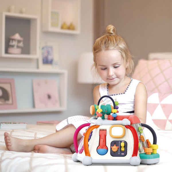 Hola 15-in-1 Discover Activity Cube 31.5 x 29.5 x 23.5 cm Multicolor