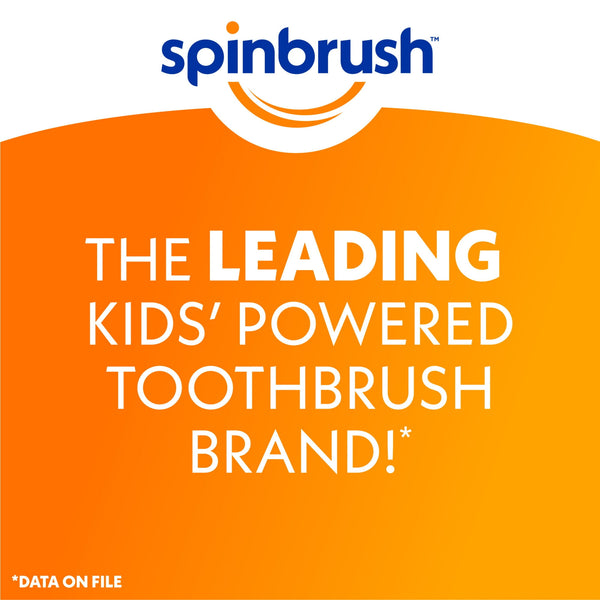 Spinbrush Battery Operated Super Man Toothbrush