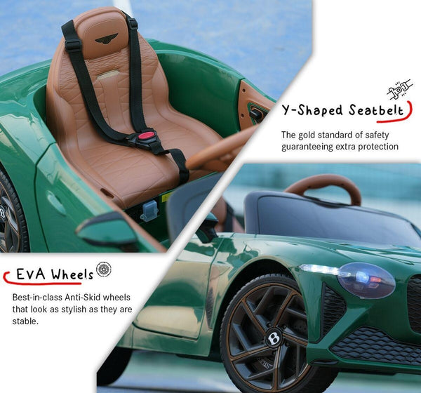 EMotorad Formula Fun BENTLEY BACALAR Ride-On Car - Green