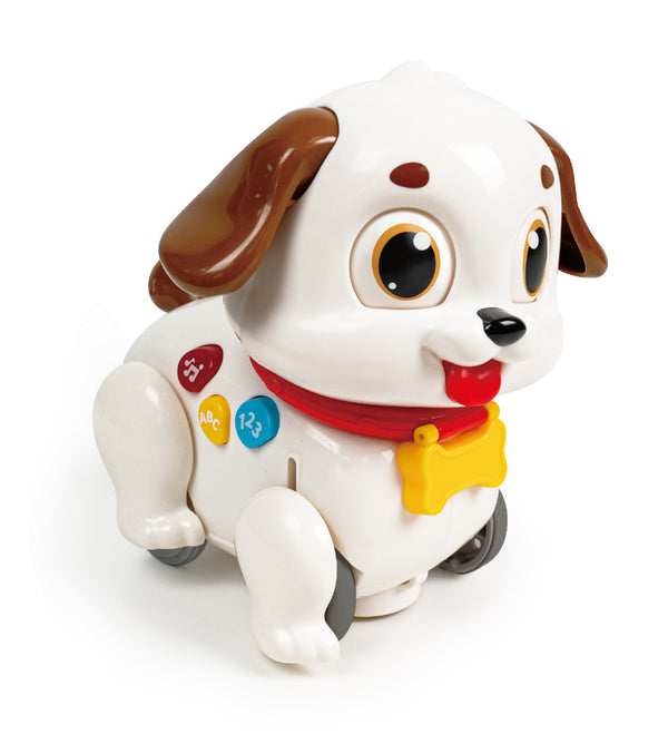 HOLA HE9977 Crawl & Pull Along Learning Puppy – Musical Activity Toy