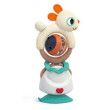 Hola 2-in-1 High Chair Toy & Baby Rattle Rabbit 22 x 12.3 x 10.5 cm Multicolor