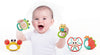 HOLA Peacock Rattle Sensory & Early Learning Toy 3M+ Multicolor