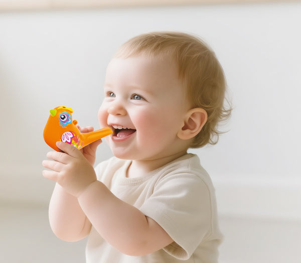 Hola Tweet Along Bird Whistle & Bath Bubble Toy 9.5 x 4 x 5.5 cm Assorted
