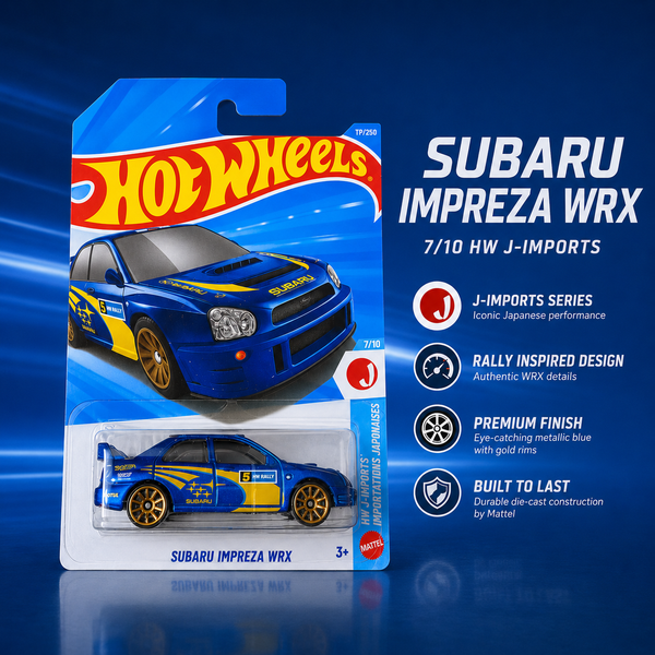 Hot Wheels Mainline Subaru Impreza WRX
