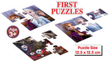Puzzle Frank Disney Frozen II First Puzzles Pack of 3 3Y+ – Multicolour
