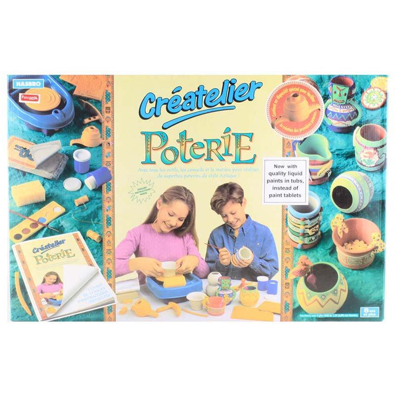Handycrafts Poterie Pottery Wheel Kit 8Y+ – Multicolor