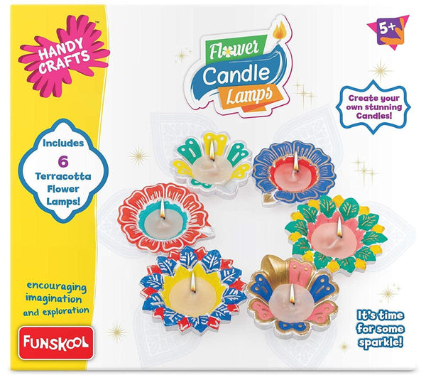 Handy Craft Flower Candle Lamps