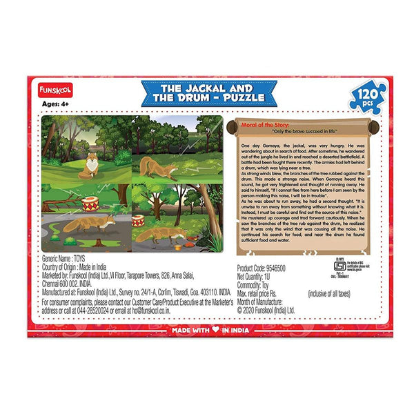 Funskool Traditional Indian Story Series - The Jackal And The Drum Puzzle