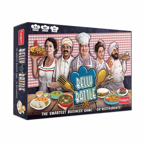 Funskool Belly Battle Restaurant Business Board Game | 7+ Years