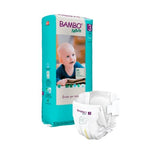 Bambo Nature Skin Friendly Tape Diapers - Medium (4-8 kgs) - Pack of 3 (Monthly Pack)