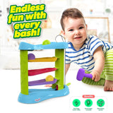 Giggles Bash & Pop Slide Tower-Hammer & Ball Toy 18M+ – Multicolor