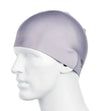 Speedo Plain Moulded Silicone Cap - Gray