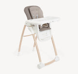 Joie Multiply™ 6in1 Convertible High Chair – Walnut Wood