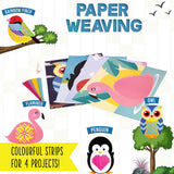 Handycrafts Paper Weaving 4-Project Set 6Y+ – Multicolor