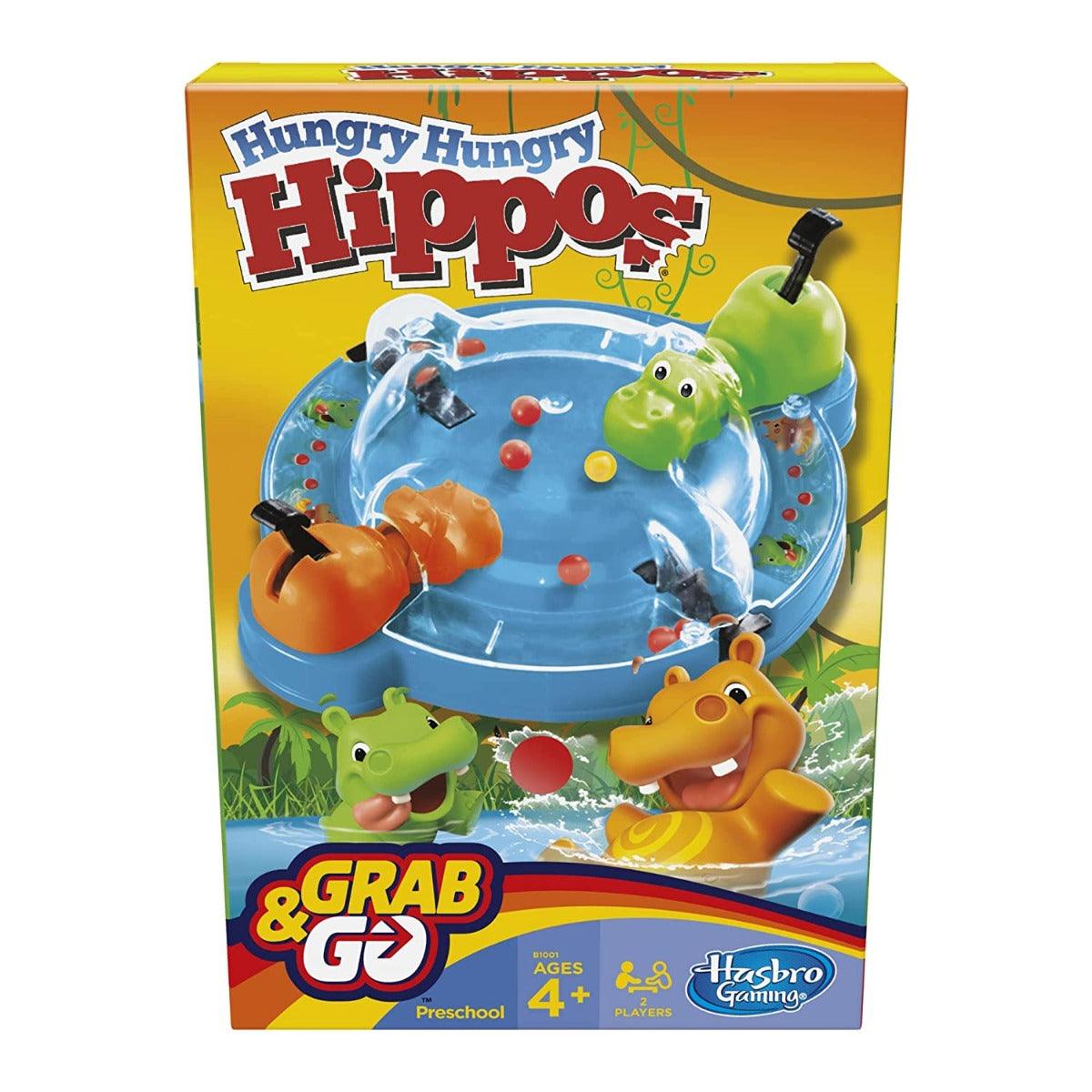 Hasbro Gaming Hungry Hungry Hippos Grab & Go