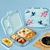 Basil Bento Quad+ 3+1 Compartment Lunchbox 1250 ml Sakura Bloom