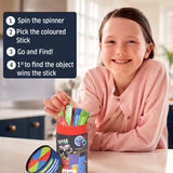 Chalk and Chuckles Smart Sticks STEM Scavenger Hunt 9.5 × 9.5 × 18 cm Multicolor
