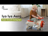 R For Rabbit Iya Iya Aero Swing Car for kids 2 in 1 Ride On - Green Orange