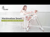 R For Rabbit Marshmallow Smart High Chair For Kids 2-in-1 Abstract Grey