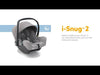 Joie i-Snug 2 i-Size Infant Car Seat 40–75 cm Moonlight
