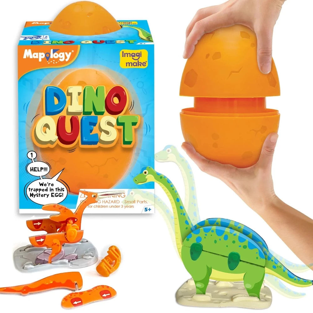 imagimake Mapology Dino Quest