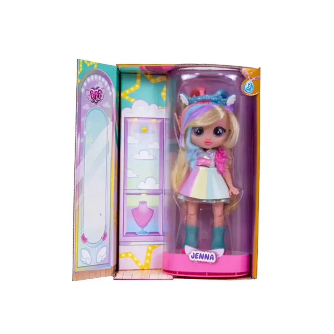 BFF by Cry Babies Series 3 Jenna Fashion Doll with Accessories | 3 Years+