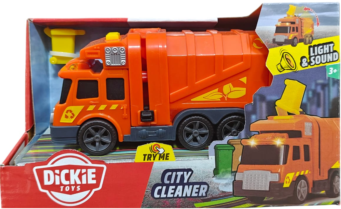 Simba Dickie City Cleaner Toy Car For Ages 3+