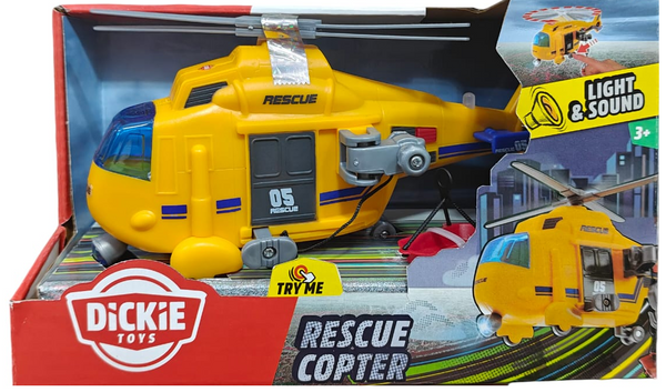 Simba Dickie Rescue Copter Toy Car For Ages 3+