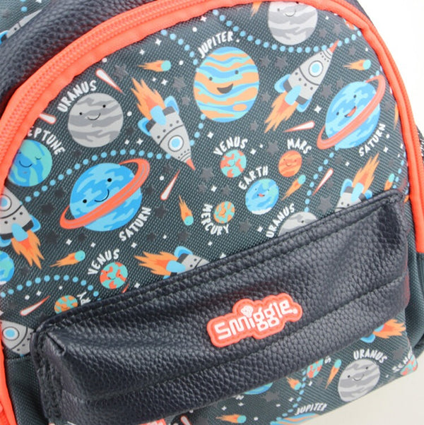 Smiggle Kids School Bag 10" - Space Explorer