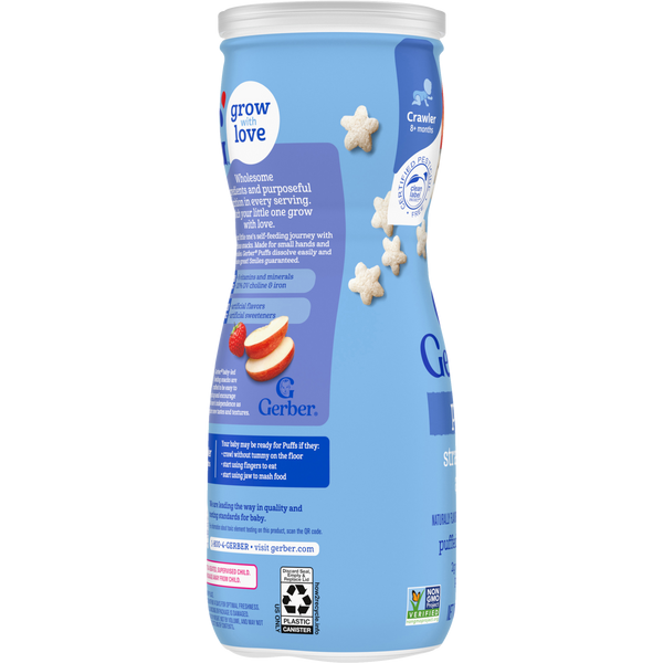 Gerber Strawberry Apple Puffs