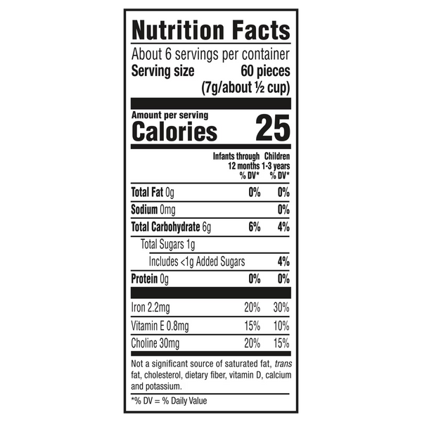 Gerber Organic Puffs For Babies - Peach