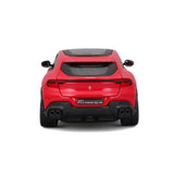 Bburago 1:24 Ferrari Purosangue Diecast Model Car with Display Case – Red