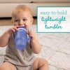 Infantino My 1st Tumbler Silicone 9oz - Blue 260ML