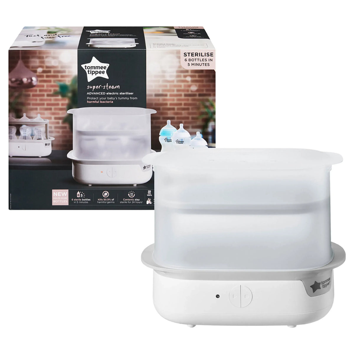 Tommee Tippee Super Steam Advanced Electric Steriliser