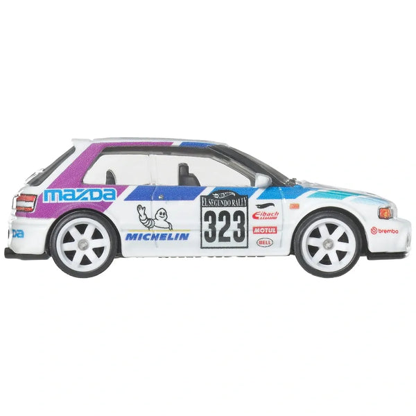 Hot Wheels Imported Premium Modern Classic Car Culture 1:64 Scale Die Cast Car - Mazda 323 GTR