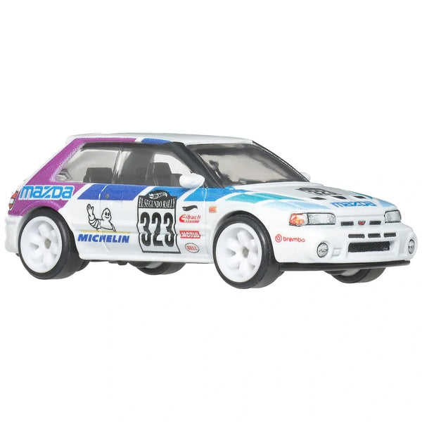 Hot Wheels Imported Premium Modern Classic Car Culture 1:64 Scale Die Cast Car - Mazda 323 GTR