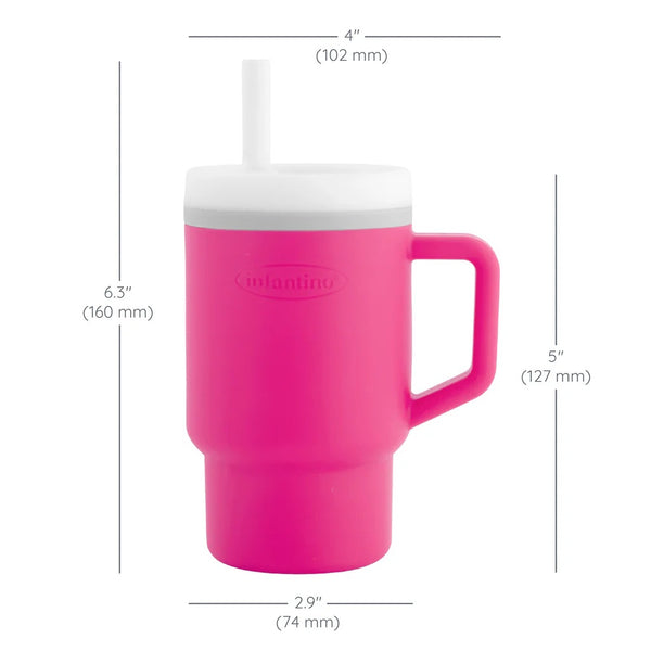 Infantino My 1st Tumbler Silicone 9oz - Bubble 260ML