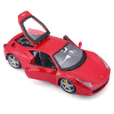 Bburago 1:24 Ferrari 488 GTB Licensed Diecast Scale Model Car