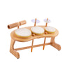 Brainsmith Mini Drum Set | Wooden Musical Toy for Kids 1–6 Years