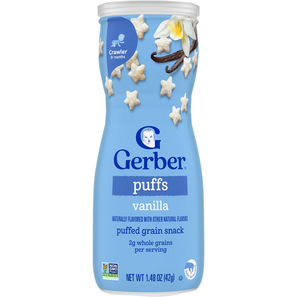 Gerber Vanilla puffs