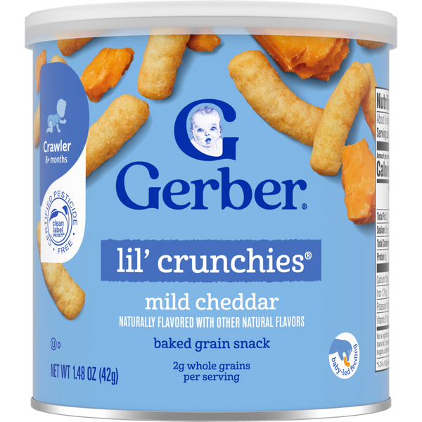 Gerber Lil' Crunchies Mild Chedar