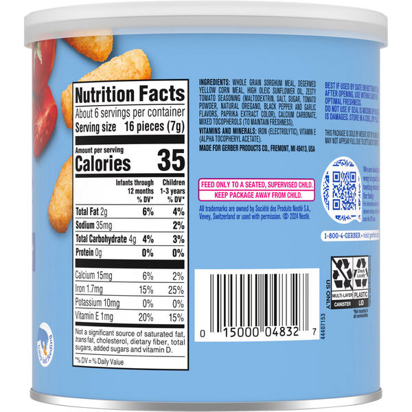 Gerber Lil’ Crunchies® Garden Tomato