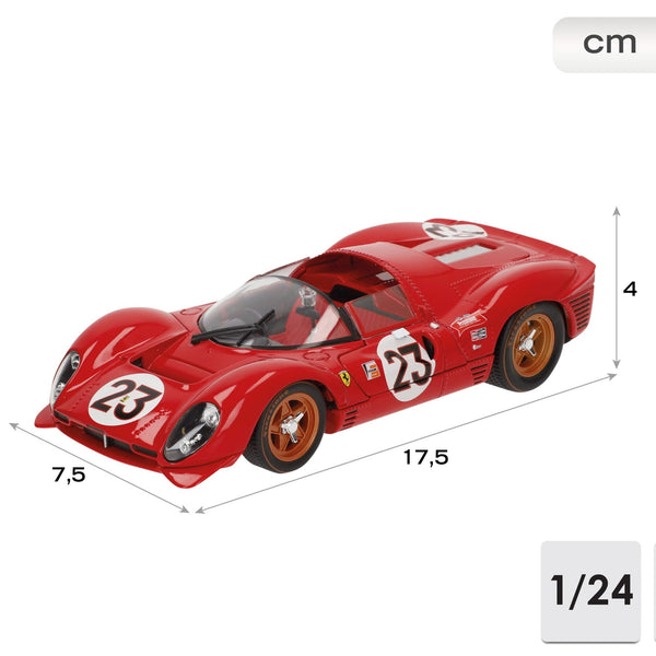 Bburago 1/24 Scale Ferrari 330 P4 Daytona 1967 Diecast Car