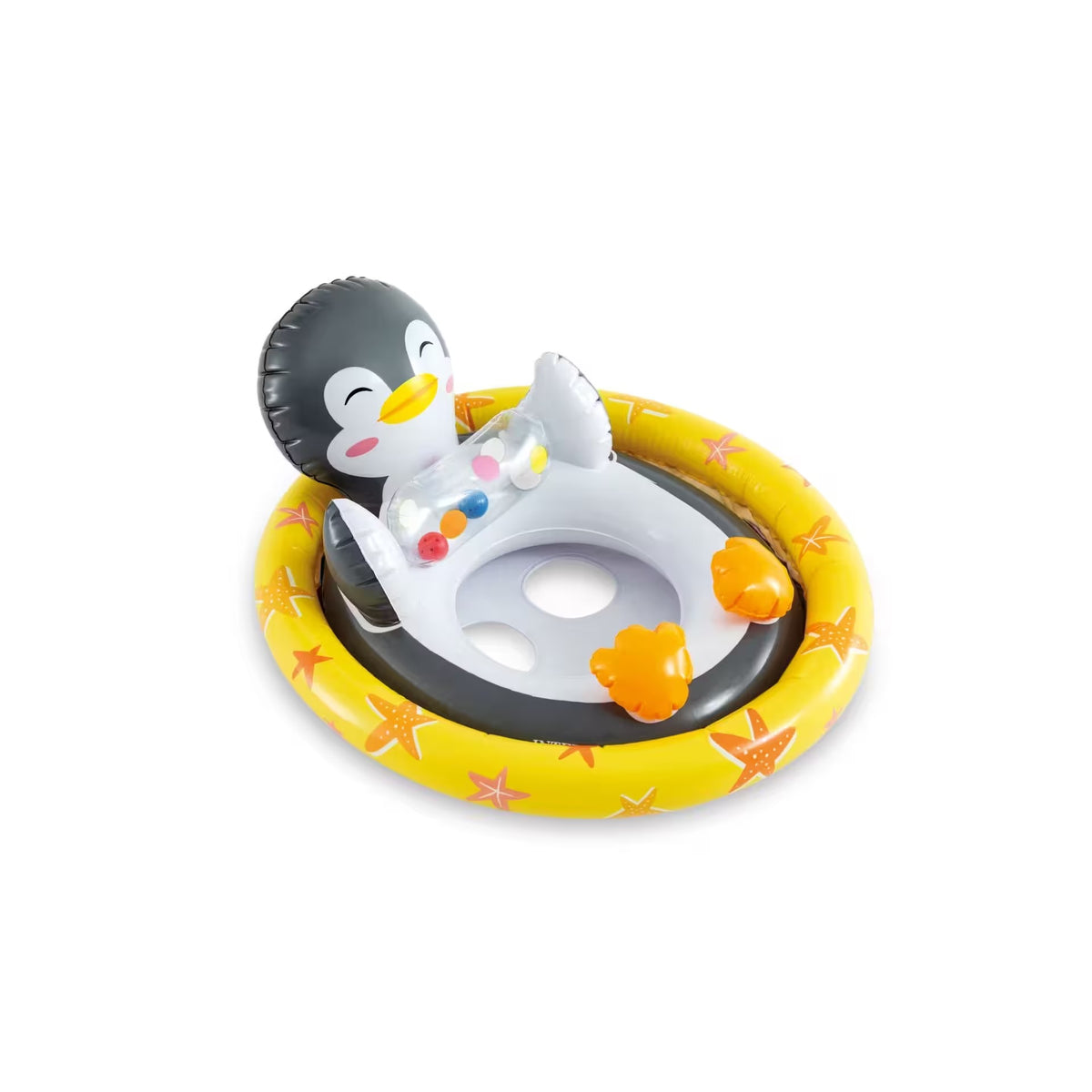 Intex See-Me-Sit Rider Inflatable Pool Float 76 x 58 cm Penguin