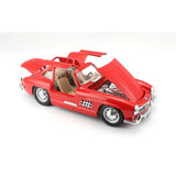 Bburago 1:24 1954 Mercedes-Benz 300 SL Diecast Model Car – Red