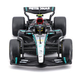 Bburago 2024 Mercedes AMG W15 F1 Car With Acrylic Box #44 Lewis Hamilton 1/24