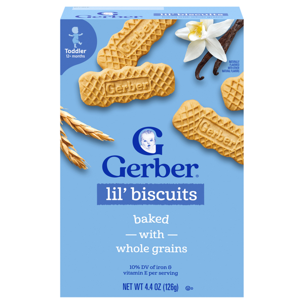 Gerber Lil' Biscuits,12+ Months